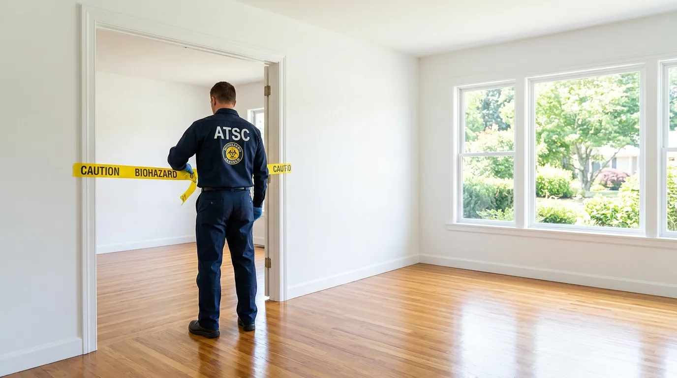 Certified biohazard cleanup crew performing Crime Scene Cleanup in Marina del Rey